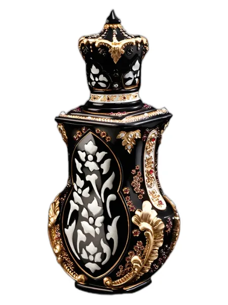 Frasco del perfume Al Musbah Oudh Crystal unisex
