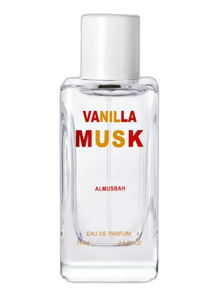 Frasco del perfume Al Musbah Vanilla Musk unisex Eau de Parfum