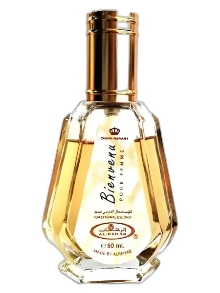 Frasco del perfume Al-Rehab Bienvena