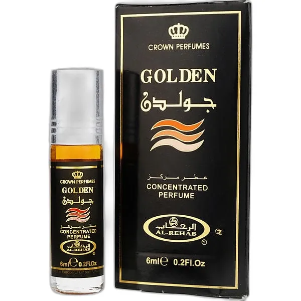 Frasco del perfume Al Rehab Golden