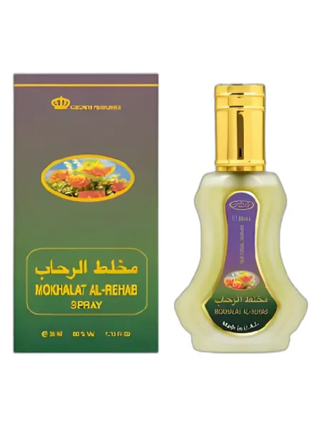 Frasco del perfume Al-Rehab Mokhalat Al Rehab unisex