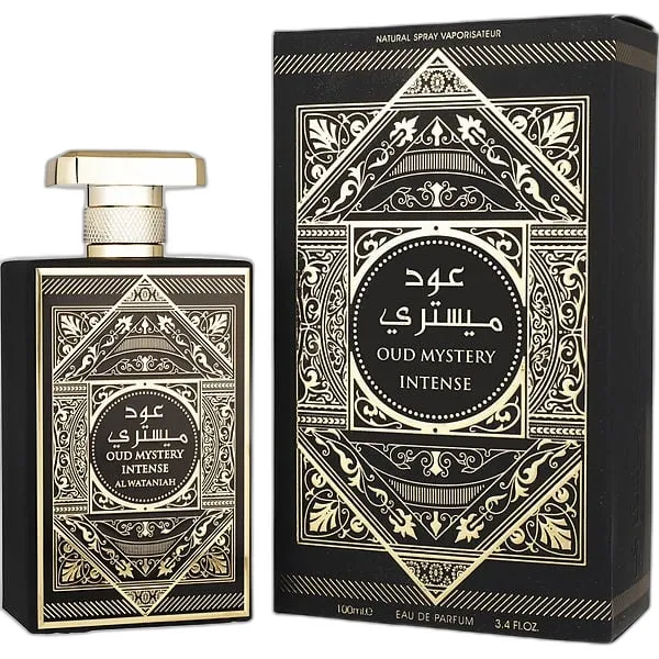 Frasco del perfume Al Wataniah Oud Mystery Intense Eau de Parfum