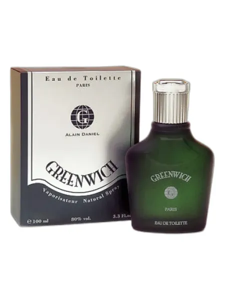 Frasco del perfume Alain Daniel Greenwich