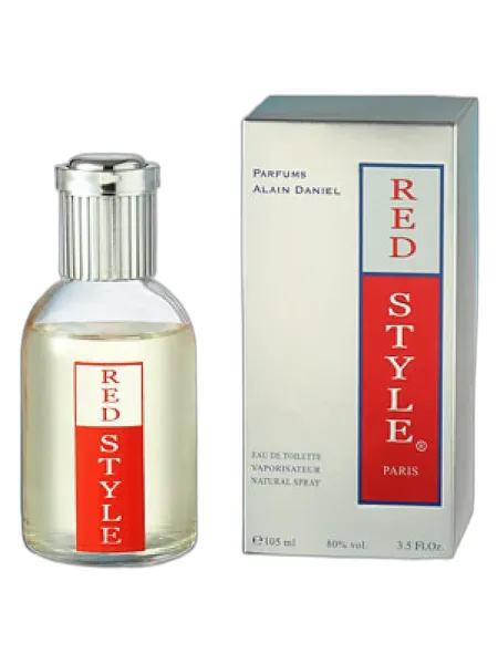 Frasco del perfume Alain Daniel Red Style