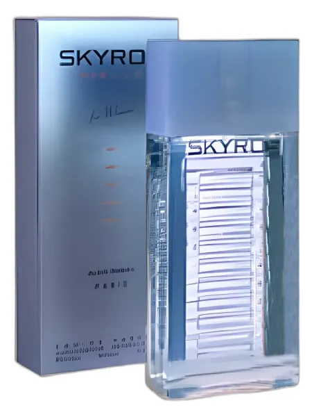 Frasco del perfume Alain Daniel Skyros Blue