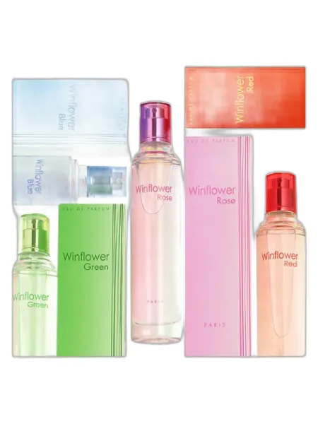 Frasco del perfume Alain Daniel Winflower Red