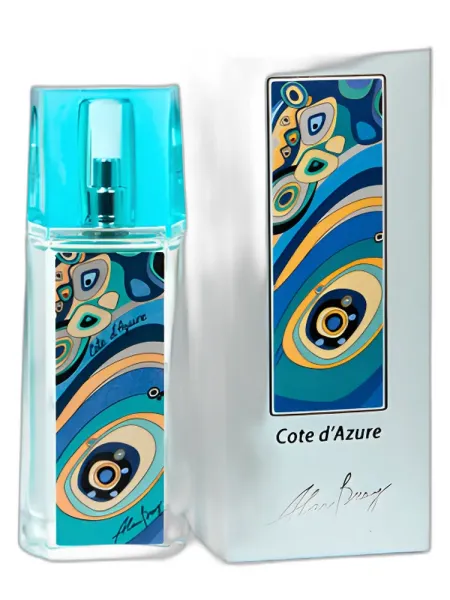 Frasco del perfume Alan Bray Cote d'Azure