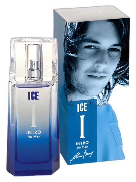Frasco del perfume Alan Bray Ice Intro
