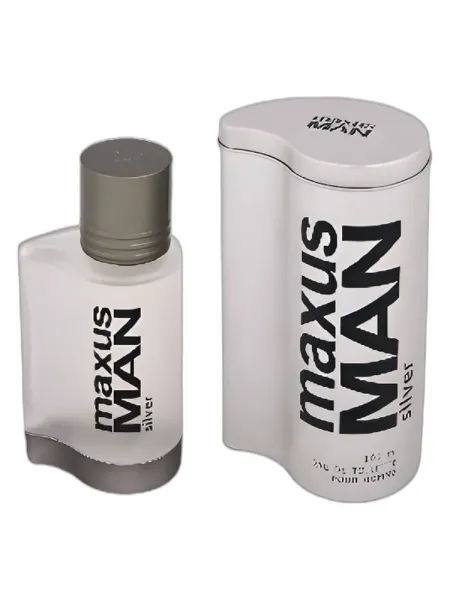 Frasco del perfume Alan Bray Maxsus Silver