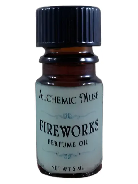 Frasco del perfume Alchemic Muse Fireworks unisex