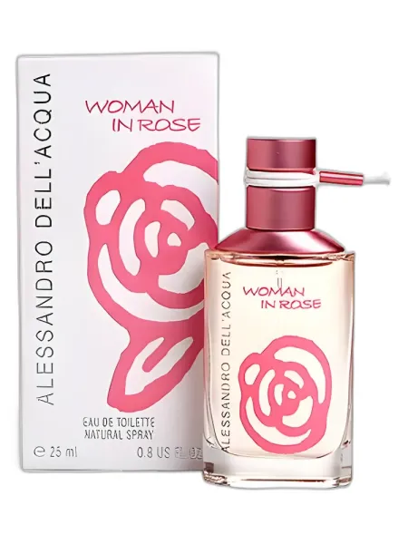 Frasco del perfume Alessandro Dell' Acqua Woman In Rose