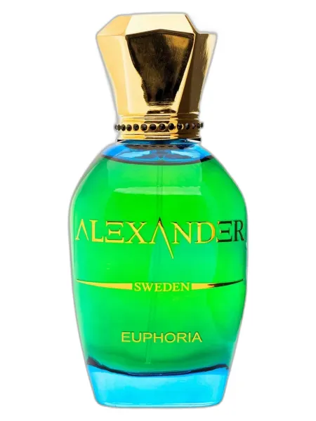 Frasco del perfume Alexander Euphoria unisex