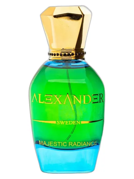 Frasco del perfume Alexander Majestic Radiance unisex