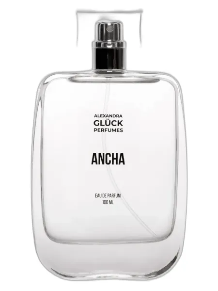 Frasco del perfume Alexandra Gluck Ancha unisex