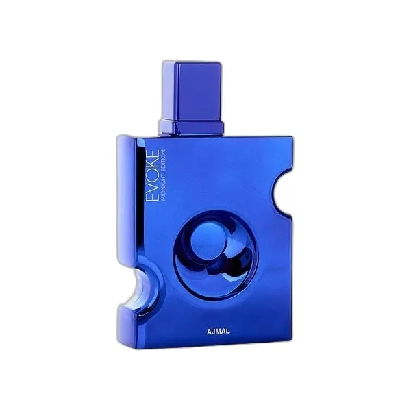 Frasco del perfume Alexandre J Ajmal Evoke Midnight Edition Eau de Parfum