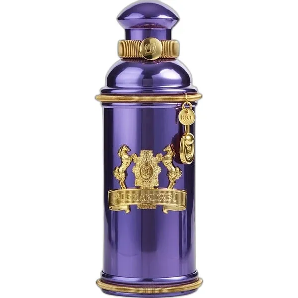 Frasco del perfume Alexandre J Iris Violet Eau de Parfum