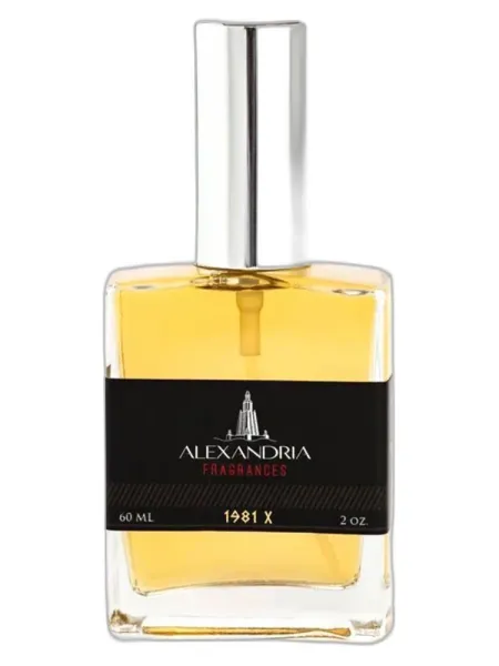 Frasco del perfume Alexandria Fragrances 1981X unisex