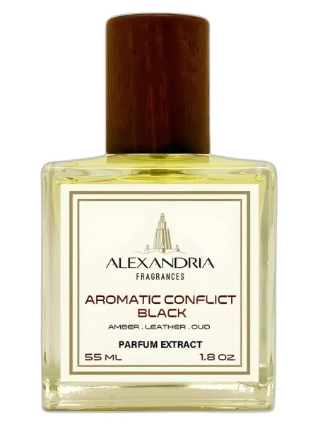 Frasco del perfume Alexandria Fragrances Aromatic Conflict Black unisex