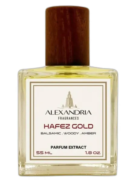 Frasco del perfume Alexandria Fragrances Hafez Gold unisex