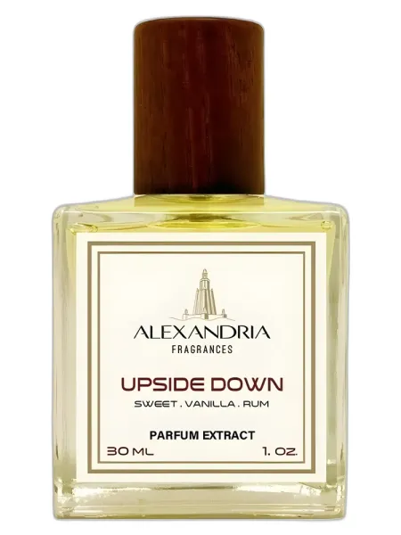 Frasco del perfume Alexandria Fragrances Upside Down unisex