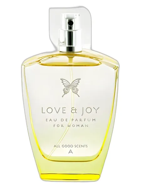 Frasco del perfume All Good Scents Love & Joy Eau de Parfum