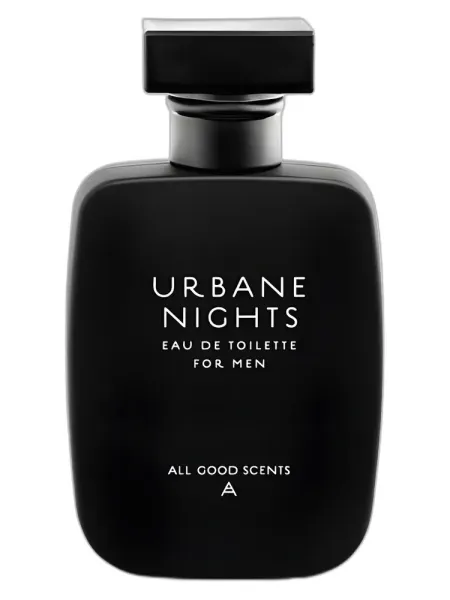 Frasco del perfume All Good Scents Urbane Nights