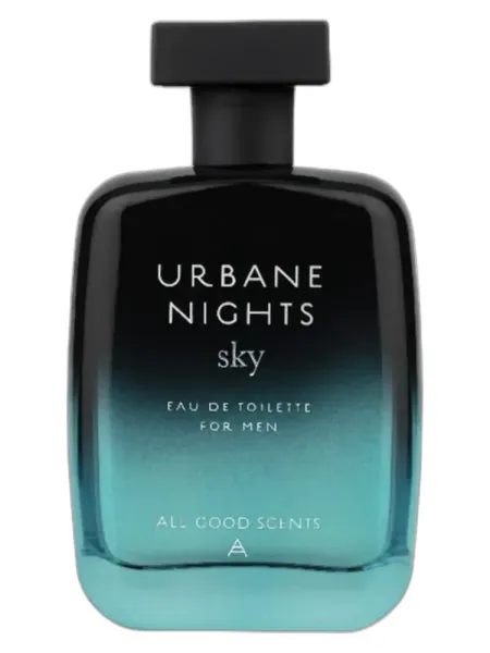 Frasco del perfume All Good Scents Urbane Nights Sky