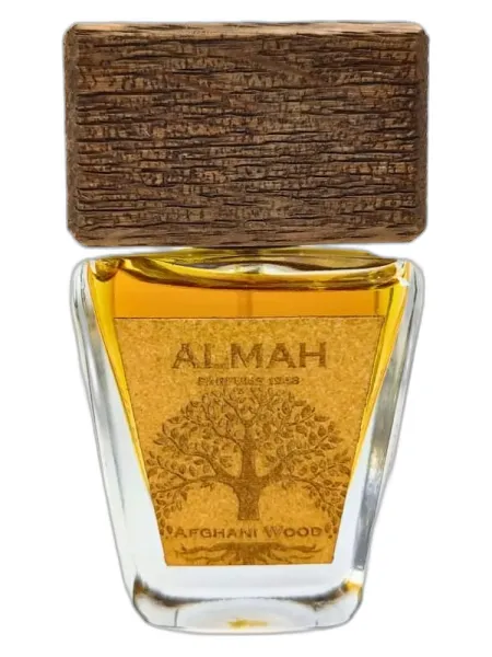 Frasco del perfume Almah Parfums 1948 Afghani Wood unisex Eau de Parfum