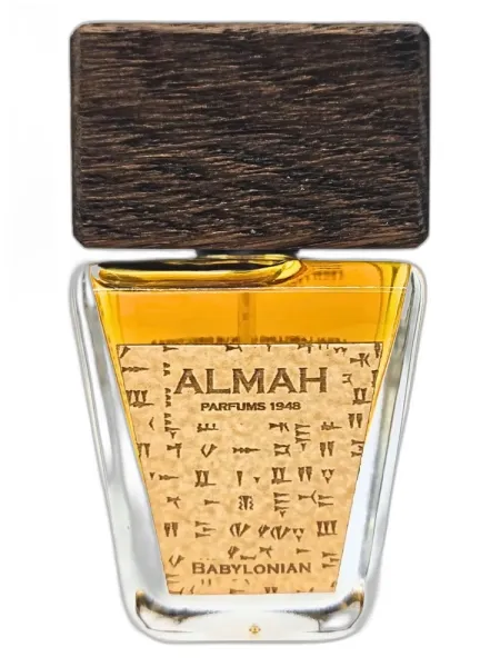 Frasco del perfume Almah Parfums 1948 Babilonian unisex Eau de Parfum