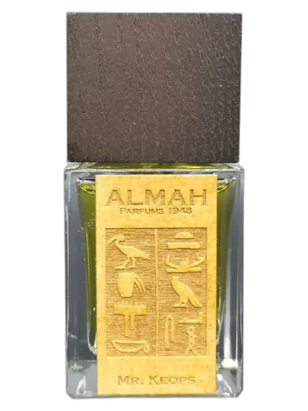 Frasco del perfume Almah Parfums 1948 Mr. Keops unisex Eau de Parfum
