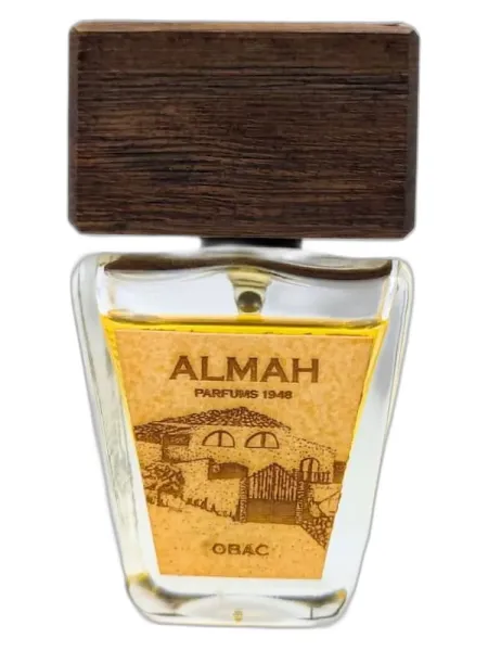 Frasco del perfume Almah Parfums 1948 Obac unisex Eau de Parfum