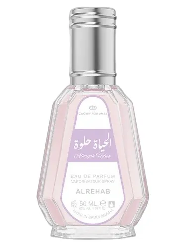 Frasco del perfume ALREHAB PERFUMES Al Rehab Alhayah Helwa