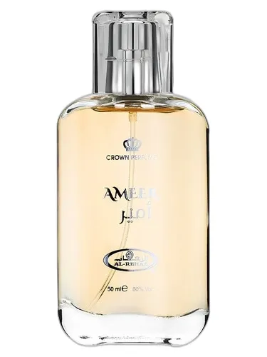 Frasco del perfume ALREHAB PERFUMES Al Rehab Ameer