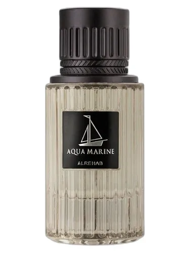 Frasco del perfume ALREHAB PERFUMES Al Rehab Aqua Marine