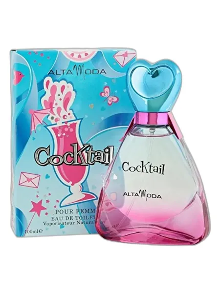 Frasco del perfume Alta Moda Cocktail Eau de Toilette