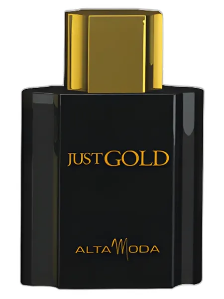 Frasco del perfume Alta Moda Just Gold Eau de Toilette