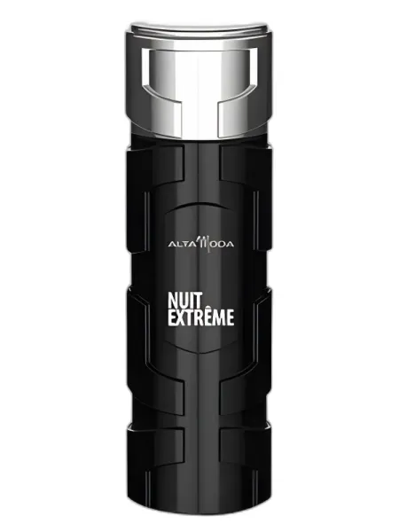 Frasco del perfume Alta Moda Nuit Extreme Pour Homme Eau de Toilette
