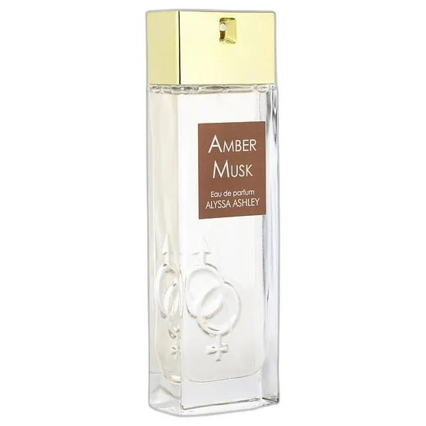 Frasco del perfume Alyssa Ashley Amber Musk Eau de Parfum