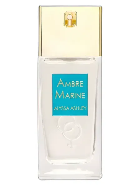 Frasco del perfume Alyssa Ashley Ambre Marine unisex