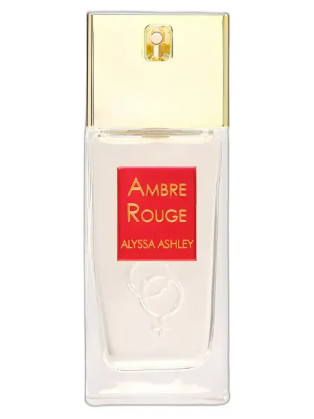 Frasco del perfume Alyssa Ashley Ambre Rouge unisex