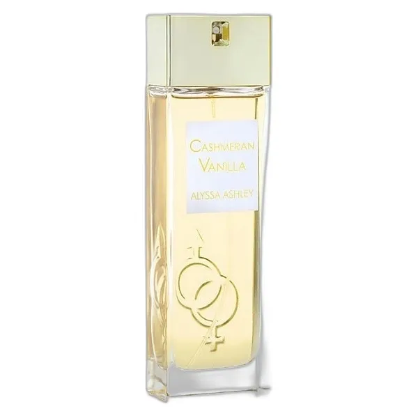 Frasco del perfume Alyssa Ashley Cashmeran Vanilla Eau de Parfum