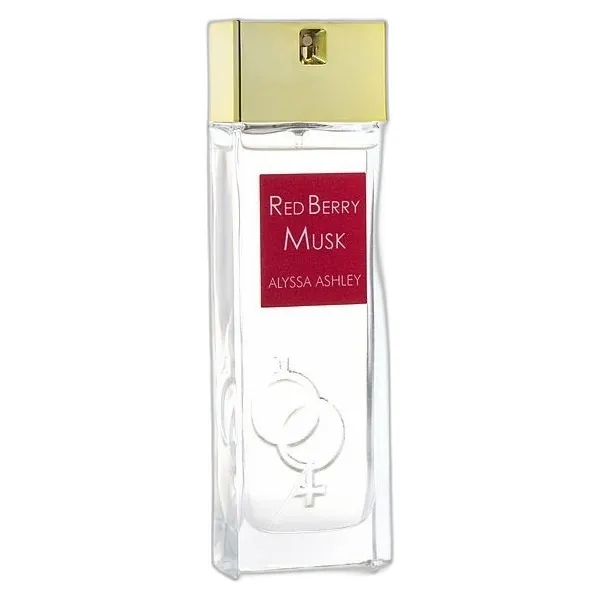 Frasco del perfume Alyssa Ashley Red Berry Musk Eau de Parfum