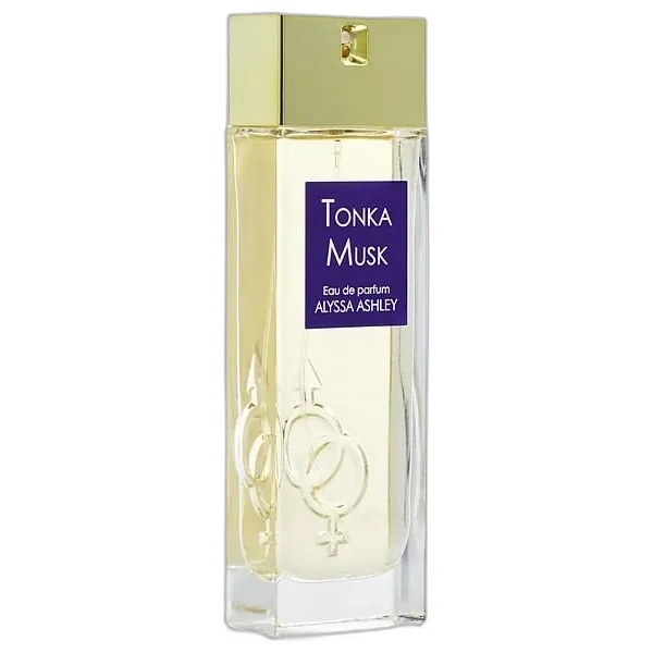 Frasco del perfume Alyssa Ashley Tonka Musk Eau de Parfum