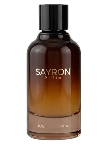 Frasco del perfume Amanzar Sayron 2025