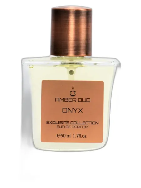 Frasco del perfume Amber Oud Onyx unisex