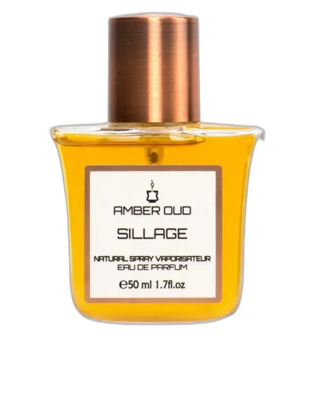 Frasco del perfume Amber Oud Sillage unisex