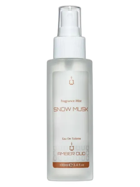 Frasco del perfume Amber Oud Snow Musk unisex