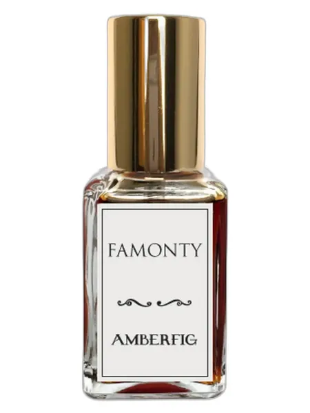 Frasco del perfume Amberfig Famonty unisex