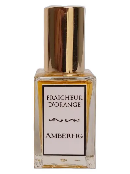 Frasco del perfume Amberfig Fraicheur d'Orange unisex
