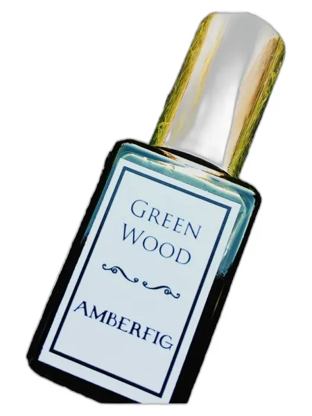 Frasco del perfume Amberfig Green Wood unisex